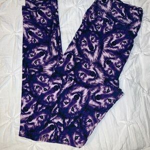 Wolf leggings Lularoe